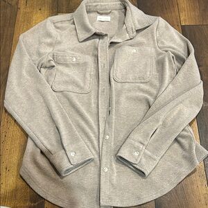 Thread & Supply Khaki Button Down Shirt